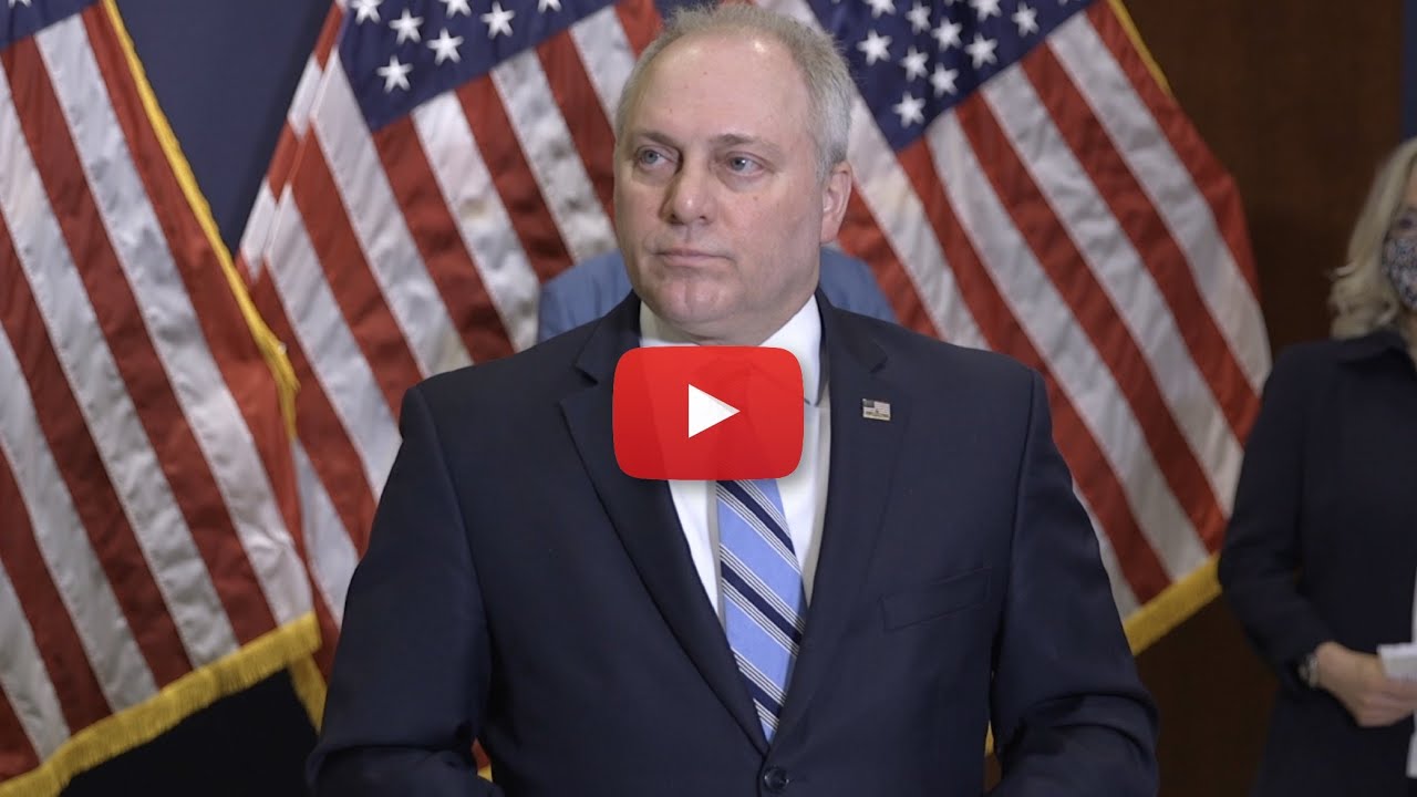 Steve Scalise | Republican Leadership Press Conference   March 9, 2021