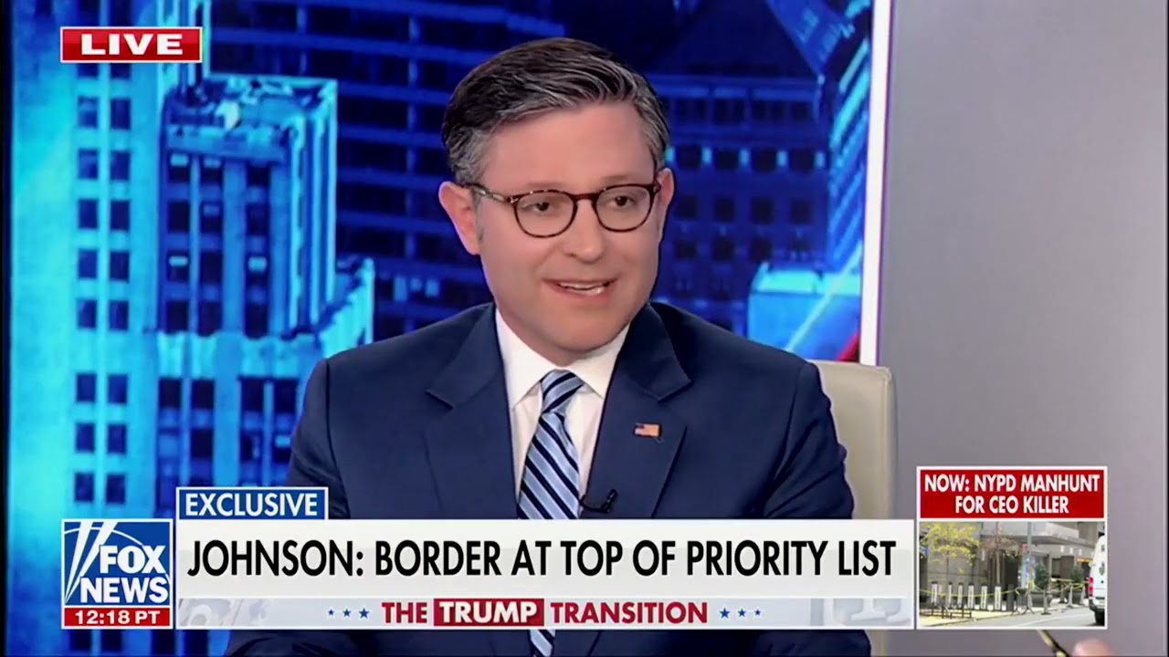 Speaker Johnson Joins The Story with Martha MacCallum