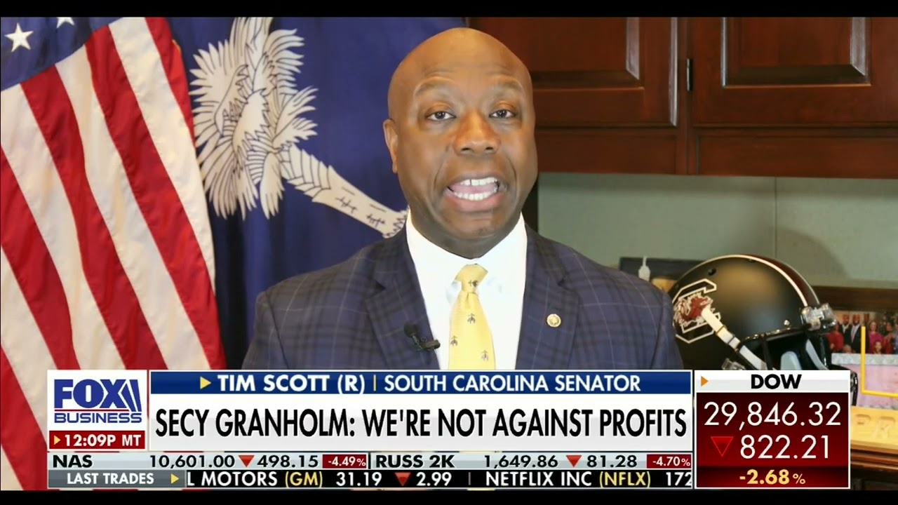 Senator Tim Scott Talks Biden's Economy on Fox Business with Charles Payne