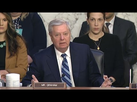 Graham Delivers Opening Remarks in Senate Judiciary Committee Hearing