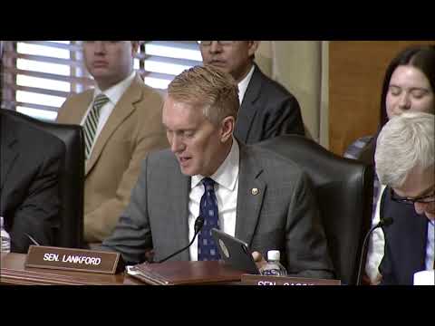 Lankford Asks Questions on Infrastructure Investment and Jobs Act