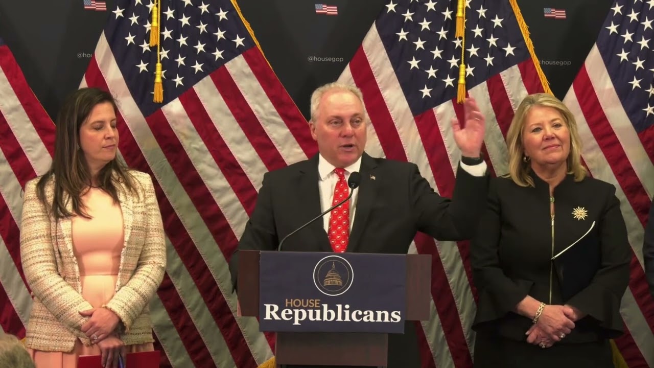 House Majority Leader Scalise at Stakeout | June 6, 2023