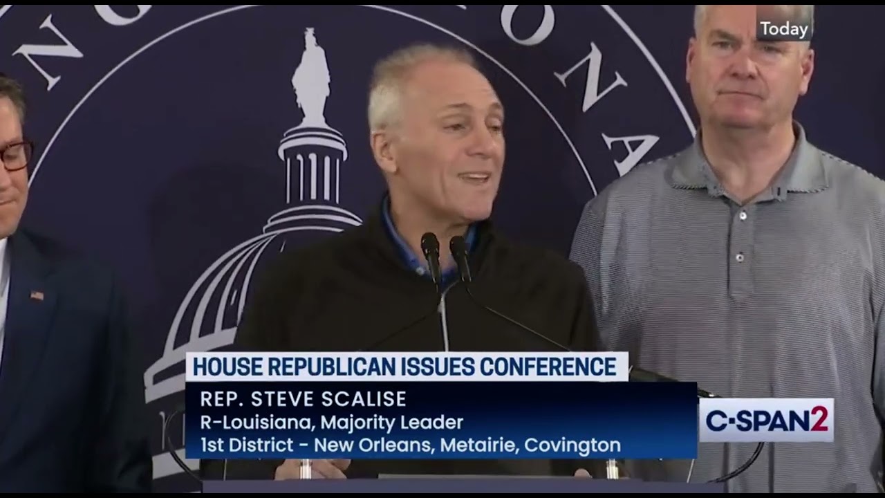 House Majority Leader Steve Scalise Press Conference | January 29, 2025