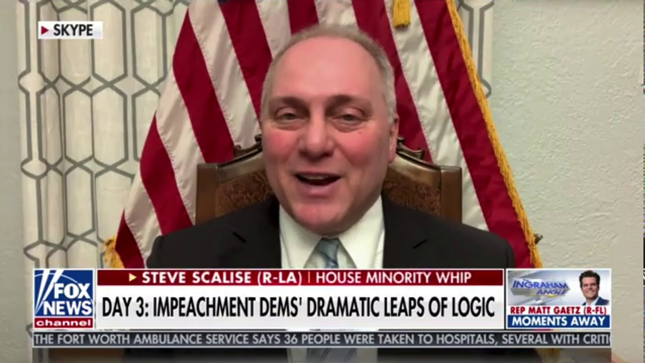 Steve Scalise | The Ingraham Angle - February 11, 2021
