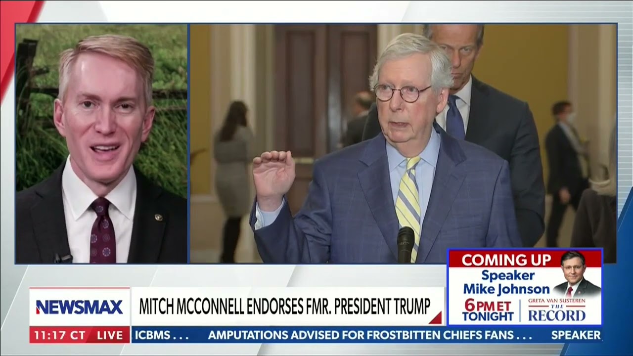 Lankford on Newsmax Defends Israel as America’s Ally