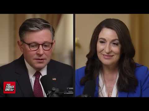 Speaker Johnson on Pod Force One with Miranda Devine