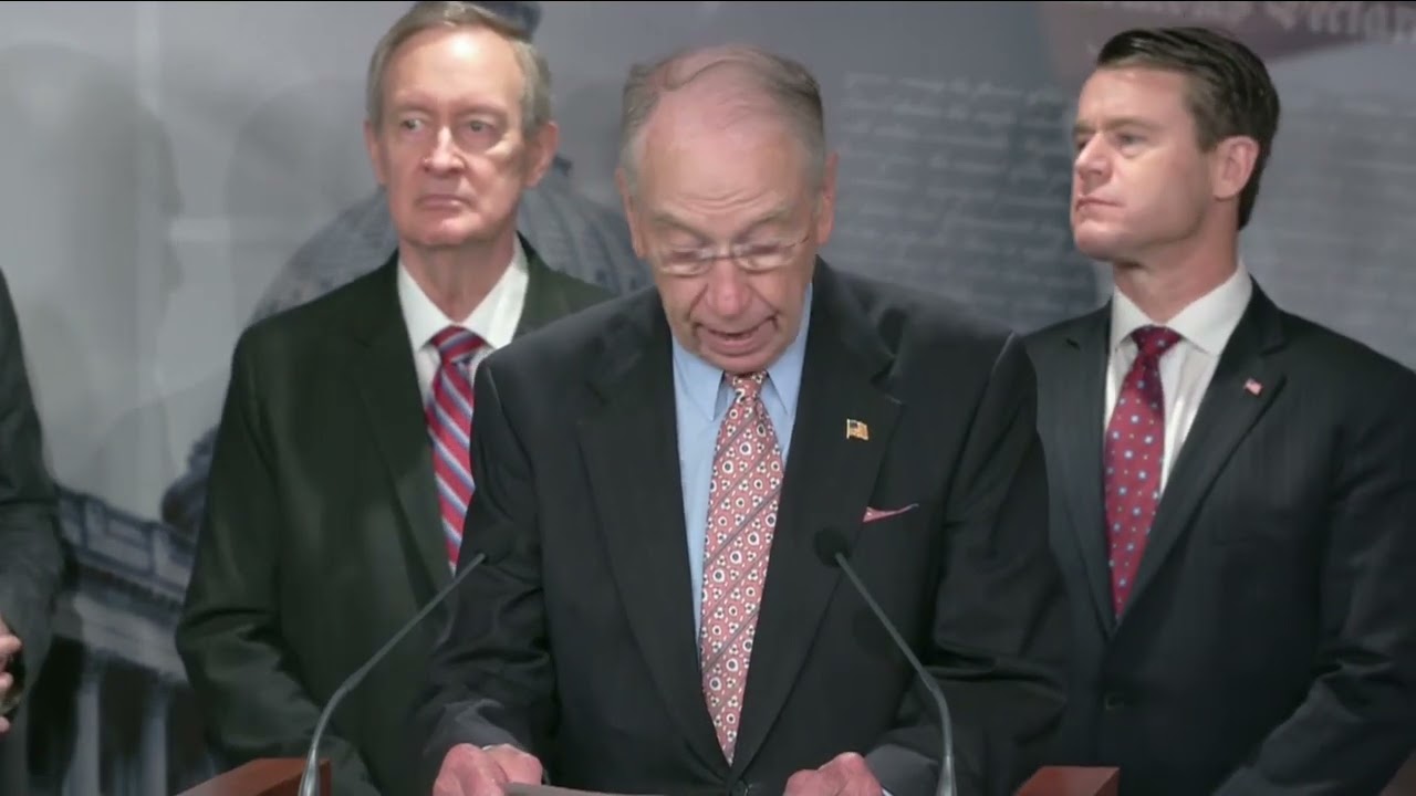 Grassley Talks about Rising Prices and Inflation at GOP Press Conference