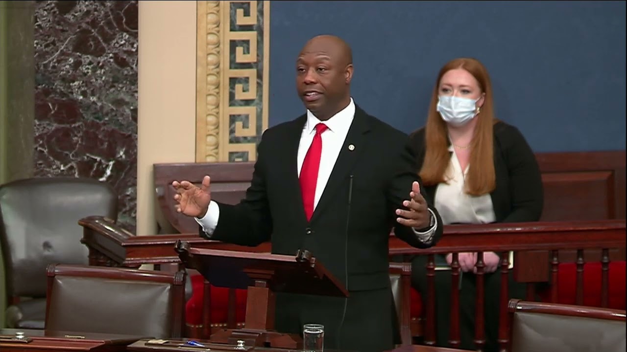 Senator Tim Scott Speaks on Senate Floor about Democrats' Disingenuous "Voting Rights" Push