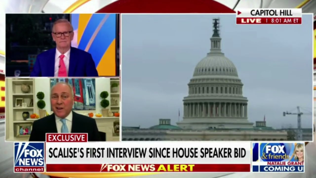 House Majority Leader Scalise on Fox & Friends | October 6, 2023