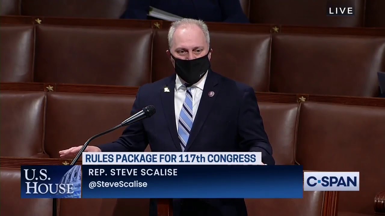 Steve Scalise Speaking on House Floor - January 4, 2021
