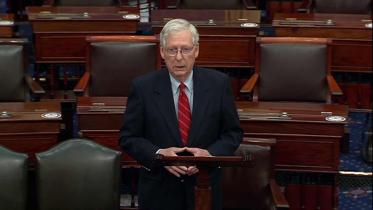 McConnell Celebrates Vaccine Developments and Falling Unemployment Rate