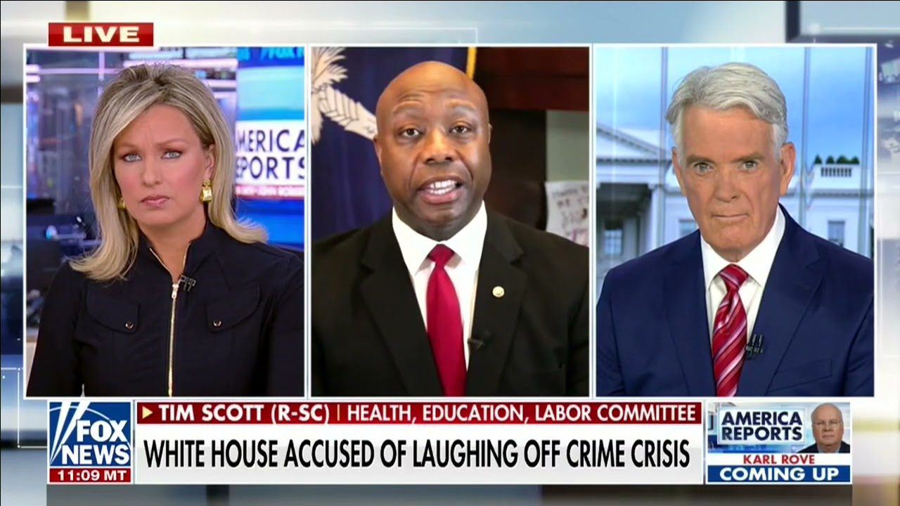 Senator Tim Scott Slams Democrats' Soft-on-Crime Policies
