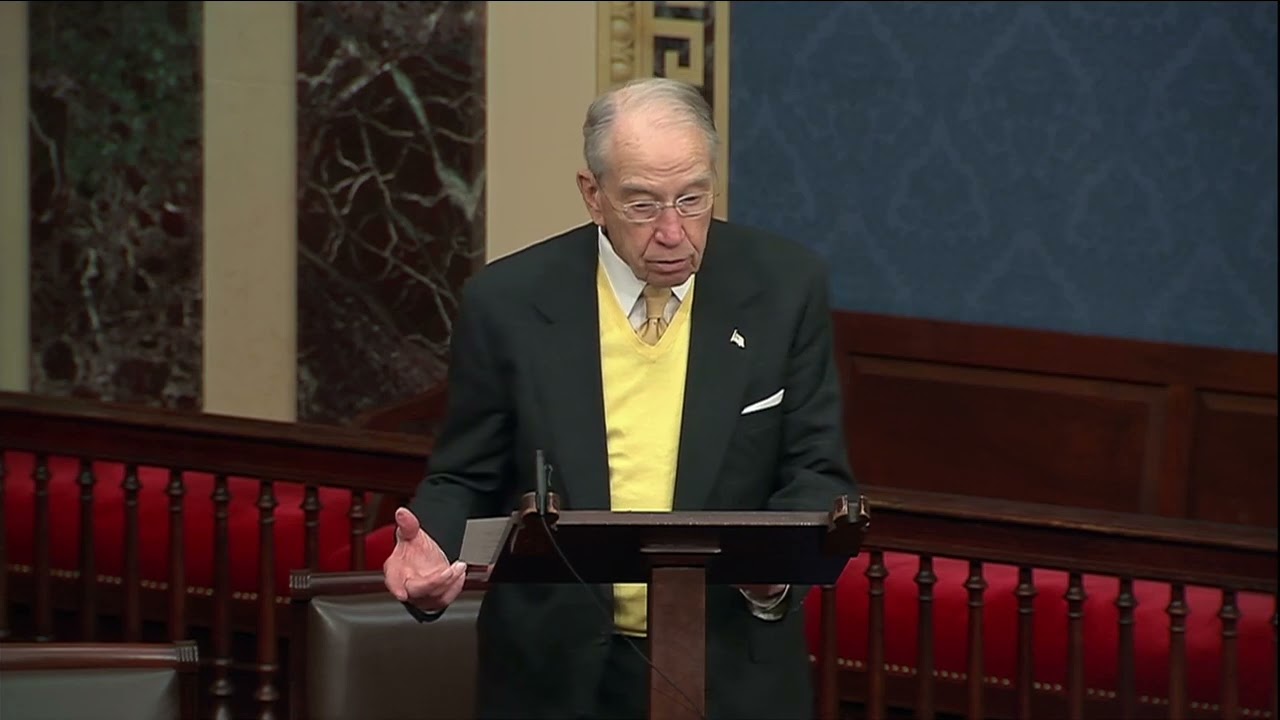 Grassley: We Can’t Deny the Increasing Crime in our Country Anymore